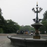 Cherry Hill, the site of a new redesign in Central Park, today.